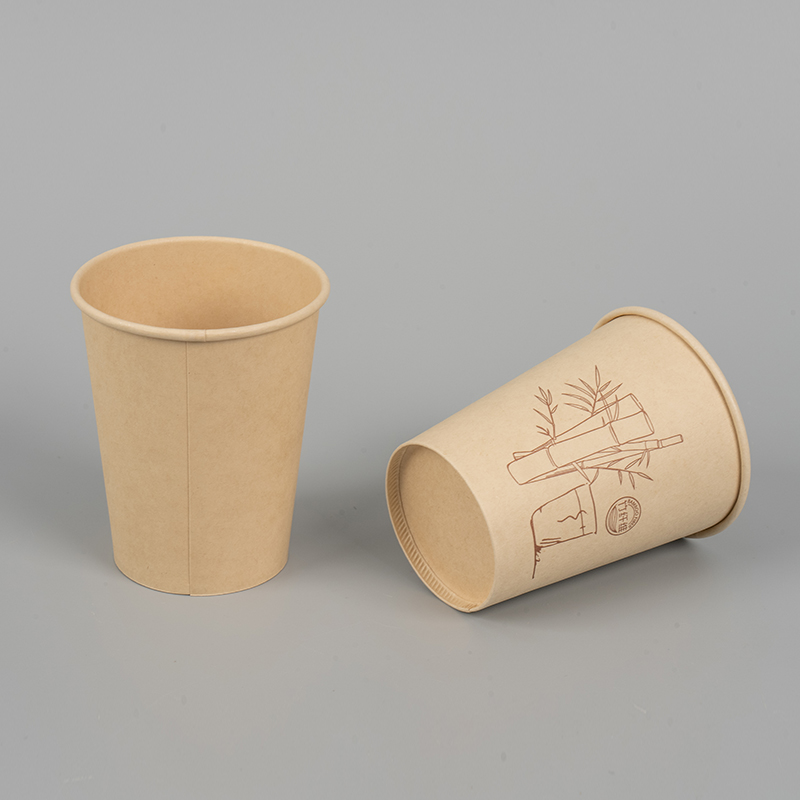 Enkeltlag engangs bambusmasse hot cup